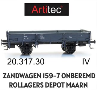 ARTITEC | ZANDWAGEN 159-7 ONBEREMD ROLLAGERS DEPOT MAARN IV | 1:87