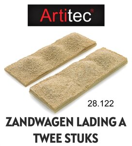 ARTITEC | ZANDWAGENLADING A TWEE STUKS | 1:87