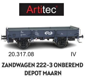 ARTITEC | ZANDWAGEN 222-3 ONBEREMD DEPOT MAARN IV | 1:87