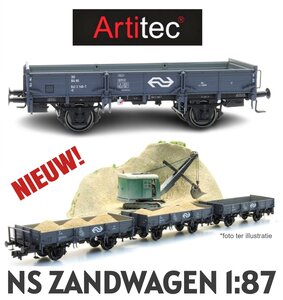 ARTITEC | NS ZANDWAGEN NIEUW  | 1:87