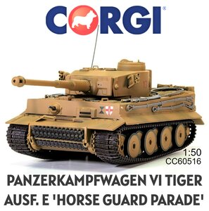 CORGI | PZKW VI TIGER 131 AUSF E 'HORSE GUARDS PARADE' LIM.ED. 600 PC | 1:50