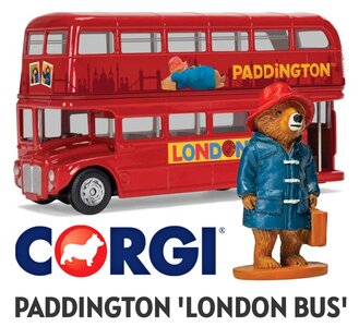 CORGI | PADDINGTON TM  LONDON BUS MET PADDINGTON FIGUUR | 1:64