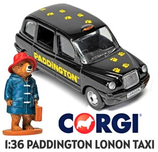 CORGI | PADDINGTON EN LONDON TAXI MET PADDINGTON FIGUUR | 1:36