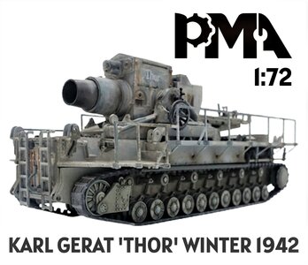 PMA | KARL-GERAT 'THOR' 040 MORTIER WINTER VERSION 1942 | 1:7