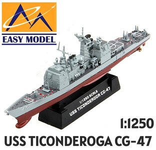 EASY MODEL | USS TICONDEROGA CG-47 | 1:1250