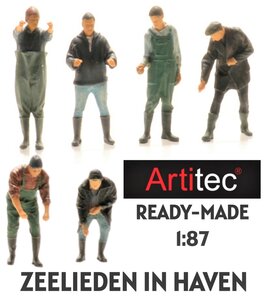 ARTITEC | ZEELIEDEN IN HAVEN FIGUREN (READY-MADE) | 1:87