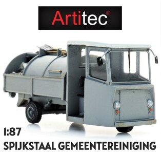 ARTITEC | SPIJKSTAAL GEMEENTEREINIGING (READY-MADE) | 1:87