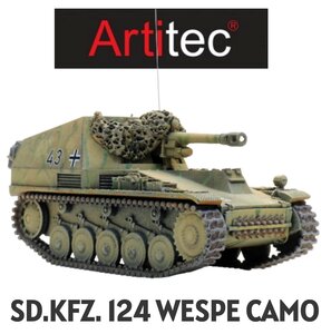 ARTITEC | SD.KFZ. 124 WESPE CAMO (READY-MADE) | 1:87