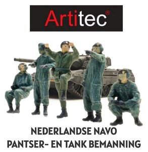 ARTITEC | NETHERLANDS NAVO ARMOR AND TANK CREWS (READY-MADE) | 1:87