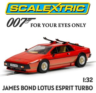 SCALEXTRIC | JAMES BOND LOTUS ESPRIT TURBO 'FOR YOUR EYES ONLY'  (SLOTCAR) | 1:32