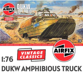 AIRFIX | DUKW AMPHIBIOUS TRUCK (VINTAGE CLASSICS) | 1:76