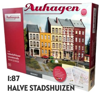 AUHAGEN | SEMI-RELIEF TOWN HALLS SCHMIDTSTRASSE 18/20/22/24/26 | 1:87