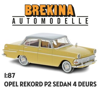 BREKINA | OPEL REKORD P2 SEDAN | 1:87