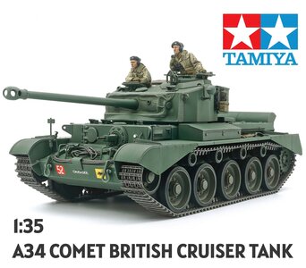 TAMIYA | A34 COMET BRITISH CRUISER TANK 1945 | 1:35