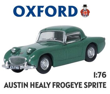 OXFORD | AUSTIN HEALY FROGEYE SPRITE  LEAF GREEN | 1:76