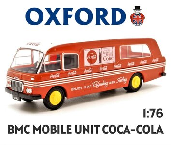 OXFORD | BMC MOBILE UNIT COCA-COLA | 1:76