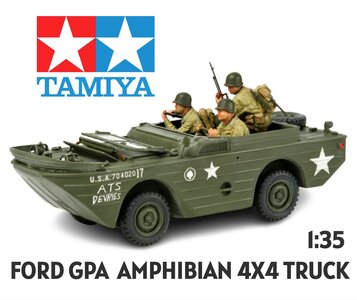 TAMIYA | FORD GPA AMPHIBIAN 1/4TON 4X4 TRUCK  US ARMY | 1:35