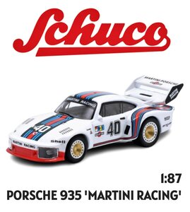 SCHUCO | PORSCHE 935 'MARTINI RACING' NR.40 LE MANS 1976 | 1:87