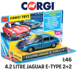 CORGI | JAGUAR 4.2 LITRE E-TYPE (CLASSIC SERIES) | 1:46