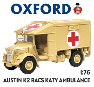 OXFORD | AUSTIN K2  RASC KATY WESTERN DESERT AMBULANCE | 1:76