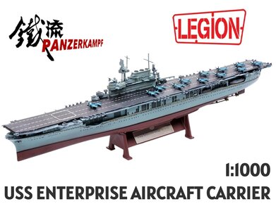 PANZERKAMPF | USS ENTERPRISE (CV-6) AIRCRAFT CARRIER (READY-MADE) | 1:1000