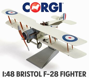 CORGI | BRISTOL F-2B FIGHTER A7194 NO.111 SQUADRON EGYPT 1917 | 1:48