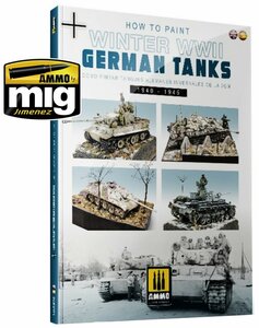 MIG | HOW TO PAINT WINTER WWII GERMAN TANKS  (ENGELS EN SPAANS) | MILITARY MODELING