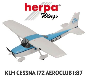 HERPA | CESSNA 172 KLM AEROCLUB | 1:87