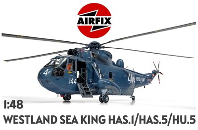 AIRFIX | WESTLAND SEA KING HAS.1/HAS.5/HU.5 | 1:48