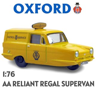OXFORD | AA RELIANT REGAL SUPERVAN PATROL SERVICE | 1:76