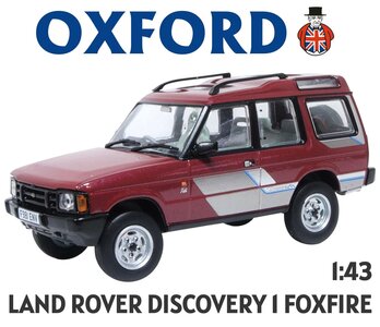 OXFORD | LAND ROVER DISCOVERY 1 FOXFIRE | 1:43