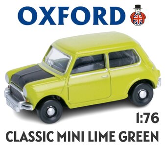 OXFORD | CLASSIC MINI LIME GREEN | 1:76