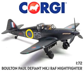 CORGI | BOULTON PAUL DEFIANT MK.I NIGHTFIGHTER 1941 LIM.ED. | 1:72