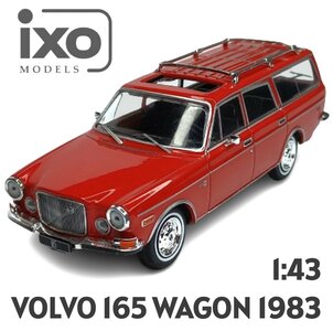 IXO | VOLVO 165 NILSSONS STATIONWAGON ROOD 1983 | 1:43