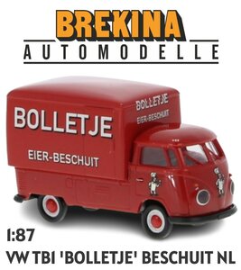 BREKINA | VOLKSWAGEN VW TB1 'BOLLETJE' BAKWAGEN NL 1960 | 1:87