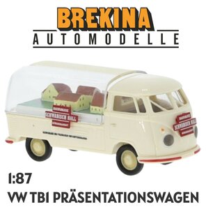 BREKINA | VOLKSWAGEN VW TB1 PRESENTATIE AUTO 'SCHWABISCH HALL' 1960 | 1:87