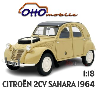 OTTOMOBILE | CITROEN 2CV 4X4 SAHARA 1964 | 1:18
