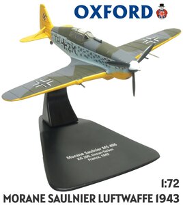 OXFORD | MORANE SAULNIER 406 KG200 LUFTWAFFE OSSUN-TARBES FRANCE 1943 | 1:72