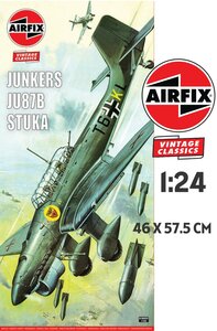 AIRFIX | JUNKERS JU87B STUKA (VINTAGE) | 1:24