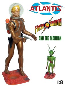 ATLANTIS | FLASH GORDON AND THE MARTIAN | 1:8