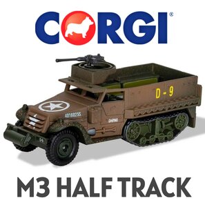 CORGI | M3 HALF TRACK 41ST ARMORED INFANTERY 2ND ARMORED DIV. NORMANDY D-DAY 1944 | FTB