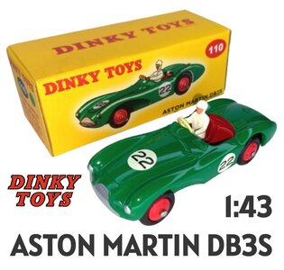 DINKY TOYS | ASTON MARTIN DB3S | 1:43