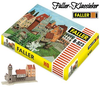 FALLER | B-923 STADSMUUR MET HUIZEN (FALLER-KLASSIKER) | 1:87