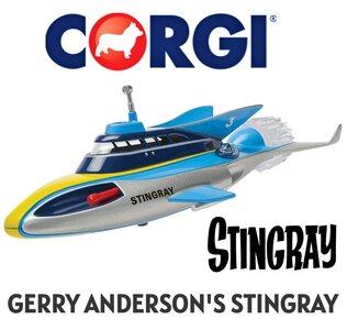 CORGI | STINGRAY TV SERIE JAREN 1960 GERRY ANDERSON | NVT