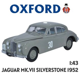 OXFORD | JAGUAR MK.VII NR.30 SILVERSTONE 1952 'S. MOSS' | 1:43