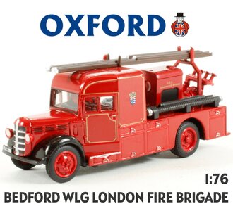OXFORD | BEDFORD WLG HEAVY UNIT LONDON FIRE BRIGADE | 1:76