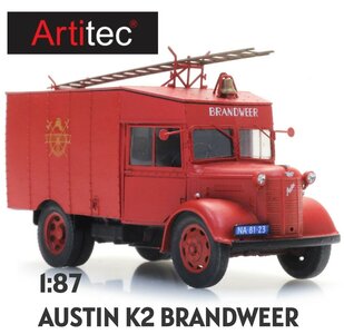 ARTITEC | AUSTIN K2 BODEWAGEN 'RUIJGROK' WASSENAAR-DEN HAAG | 1:87