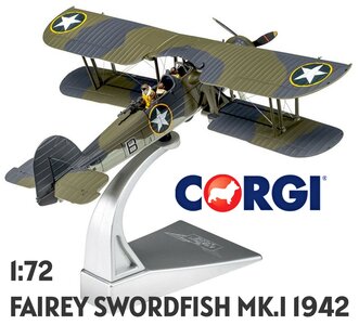 CORGI | FAIREY SWORDFISH MK.I OPERATION TORCH NOVEMBER 1942 | 1:72
