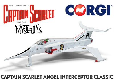 CORGI | CAPTAIN SCARLET CLASSI - ANGEL INTERCEPTOR | 1:112