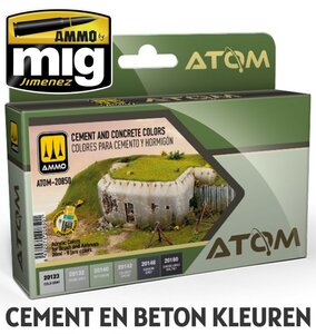 AMMO | CEMENT AND CONCRETE COLORS | 20 ML